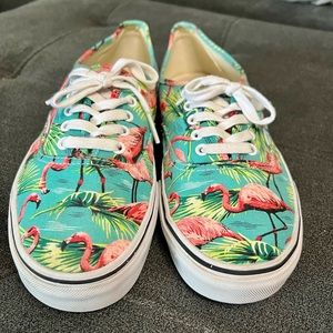 Vans Flamingo Print Mens Shoes Size 11